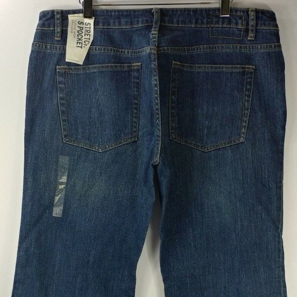 ROOTS 34 Men’s Stretch 5 PKT Boot Cut CLSSC 34L/33 - Picture 4 of 8